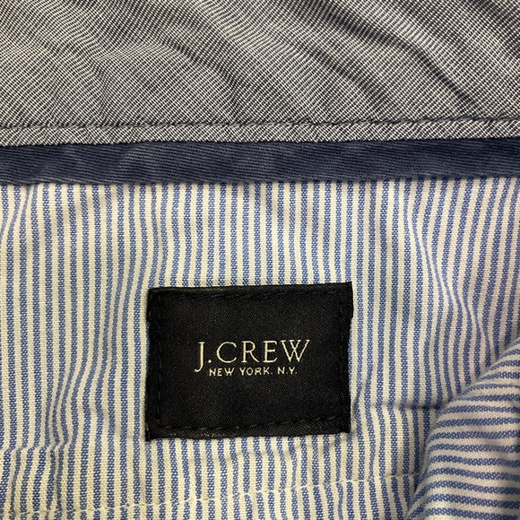 J Crew Shorts, Cotton, Flat Front, Khaki, Zip, Pockets, Belt Loops, Men’s Sz 36 - Picture 6 of 10